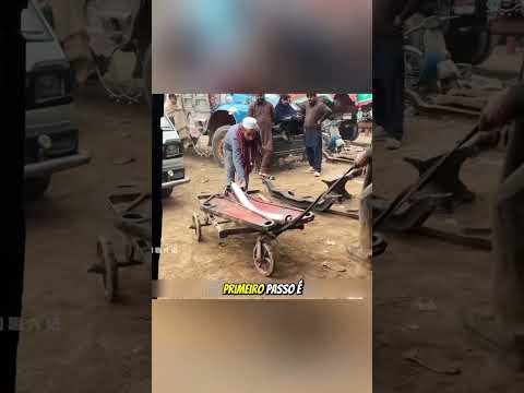 Como consertam haste hidráulica? #curiosidade #curioso