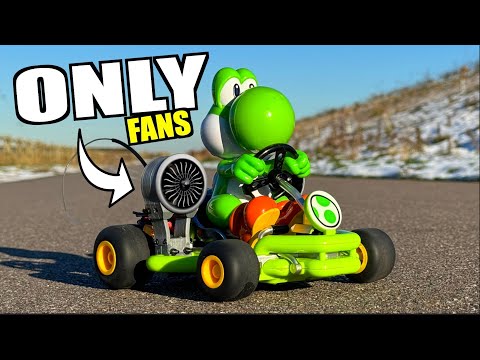 Making a Mario Kart RC Toy 6 x FASTER!