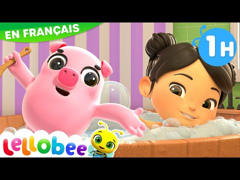 Chanson Baignade |  Comptines et Chansons pour Bébés | Lellobee en Français