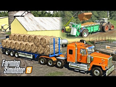BUSY ON THE FARM BEFORE NEW YEAR - FS19 | Lone Oak Farm