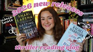 new release thriller reading vlog | a 5 star read, yapping, baking fall treats & walking 📖