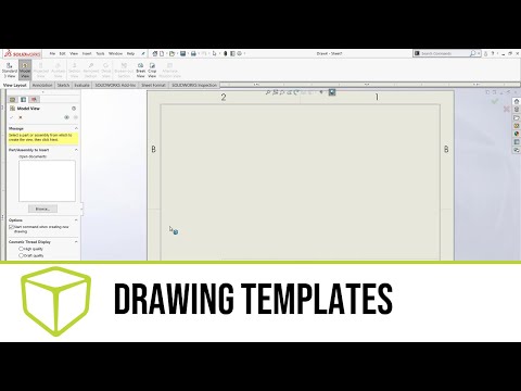 fresh download of default drawing templates solidworks