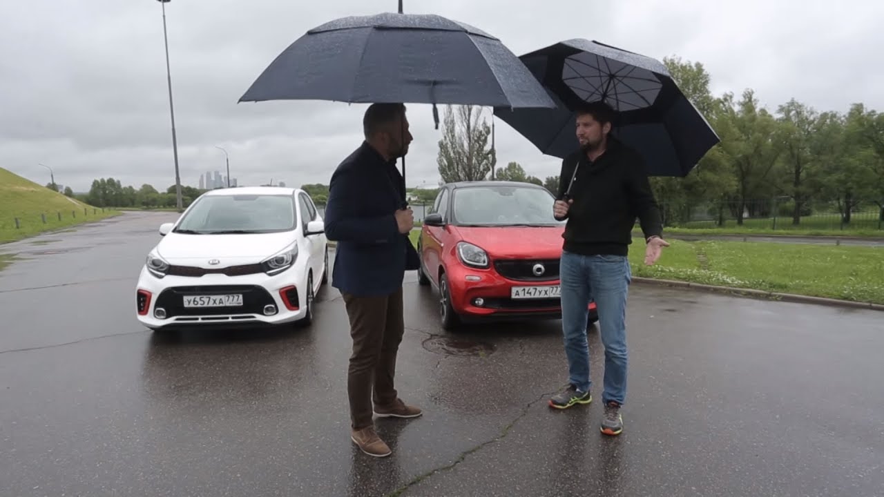 Что круче? Kia Picanto GT Line VS Smart Forfour Выбор есть!