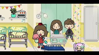 Toca Boca : My parents don't like me because I have rainbow hair. (part1)  💔💔💔 #tocabocasadstory