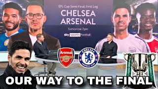 Could Arsenal make it to final? Incredible React to Arteta Statements On Chelsea Clash in EFL Cup!