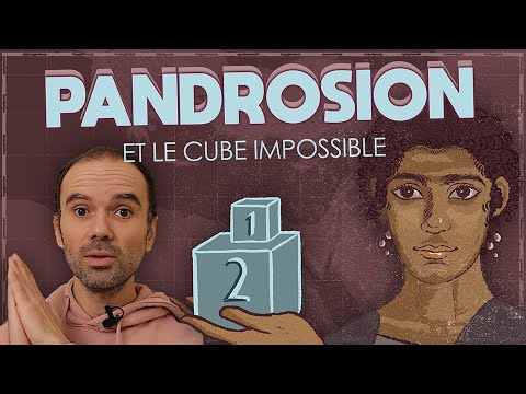 Pandrosion et la duplication du cube - Micmaths