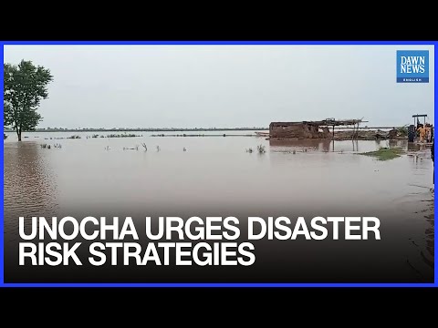 YouTube video thumbnail:  UN Urges Pakistan to Prioritise Disaster Risk Strategies