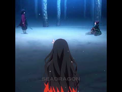 Nezuko Mary on a cross