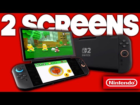 The Switch 2 Could Have 2 Screens?!