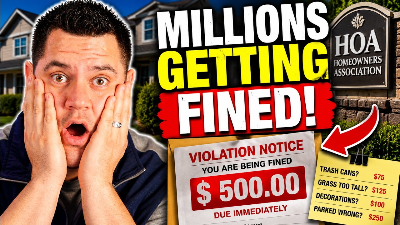 Homeowners Are Getting FINED For These Crazy Reasons...