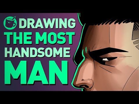 Artists Try To Draw The Most Handsome Man