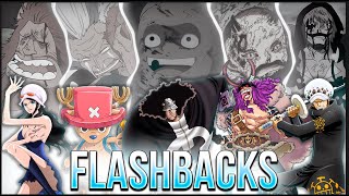 Los 10 FLASHBACKS que han CAMBIADO por COMPLETO la HISTORIA de ONE PIECE