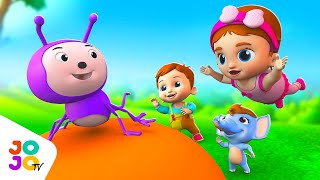 Itsy Bitsy Spider Song 🎵 | Fun Nursery Rhymes & Kids Animal Songs | JOJO TV