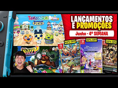Muitas Promoções pro Switch 1 e Switch 2! Lançamentos e Promoções Jun 4