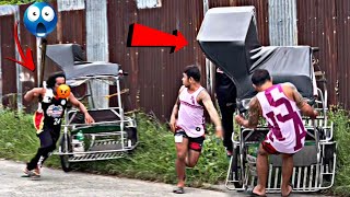 BIGLANG TALON PRANK PART 2 | Tinalunan ang bisikleta ni kuya 🤣