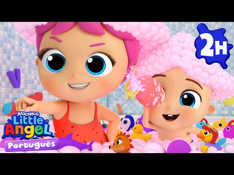 Minha irmã é muito legal ❤️🫧 Little Angel Brasil | Músicas Infantis em Português