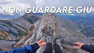 A 3000 metri sull'orlo del burrone