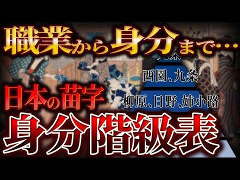 【ゆっくり解説】苗字別Tier表！！！