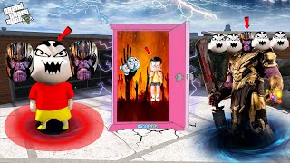 GTA 5 | Thanos Vs Shinchan FRANKLIN Survive & Fight THANOS In GTA 5