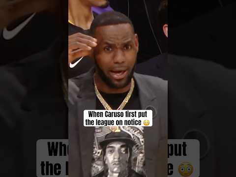 Alex Caruso had LeBron stunned ๐คฃ