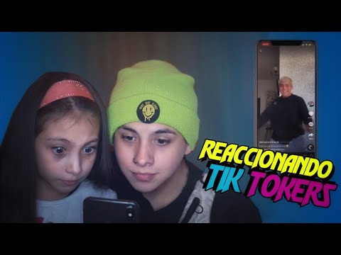 REACCIONANDO TIKTOKERS CON MI HERMANA 😲