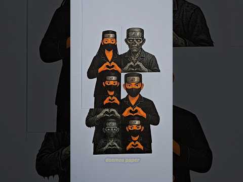 Cappuccino Assassino Family Normal vs Zombi Paper Transform Craft #italianbrainrot #trend