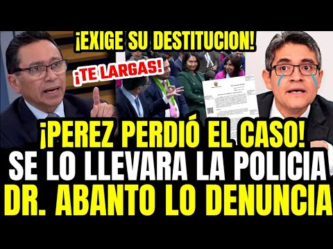 🔥DR. HUMBERTO ABANTO DESTRUYE A DOMINGO PÉREZ TRAS ORDEN DEL PJ DE ANULAR JUICIO CÓCTELES