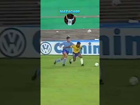 Romario destruye a Uruguay con 2 goles magicos (1993) #brasil #uruguay #romario
