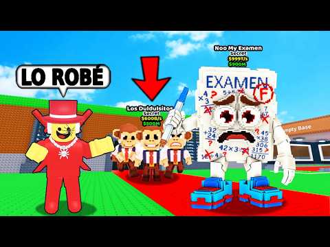 USÉ la CUENTA DEL CREADOR y ROBÉ este BRAINROT SUPREMO en Steal a brainrot (roba un brainrot)