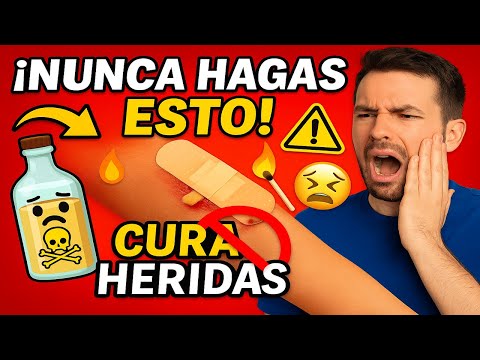¡No lo Hagas! 10 Cosas que Empeoran tus Heridas sin Saberlo