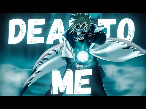 Minato vs Obito Epic Fight Dead to Me [4k/HD] AMV |   #anime #minato #amv