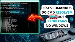 Como Corrigir 99% dos Problemas do Windows pelo CMD! (Sem Formatar)