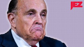 Rudy Giuliani Somehow Manages to Survive Pat on the Back