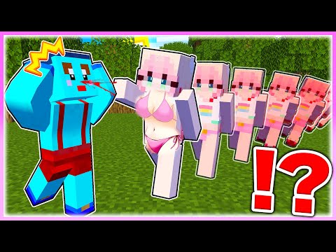 🌈死ぬたびにセクシーになったら男子はいつ気づく!?【まいくら/マインクラフト】