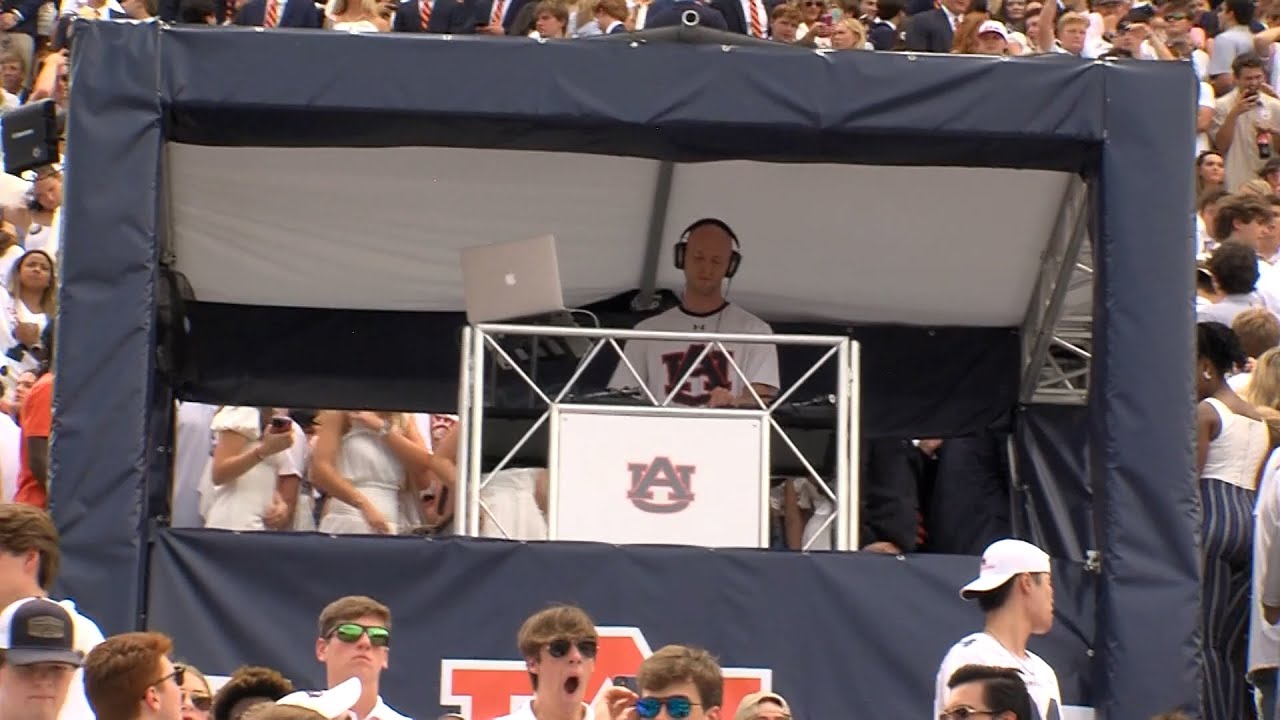 New Student Section DJ At Jordan-Hare Stadium Brings Huge Success ...