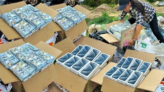 💸Super Lucky! Found iPhone Series & a Lot of Money In Box At the Garbage dump || Restoration Phone