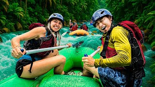 Universitarias de Alemania y USA prueban aventuras extremas en Honduras