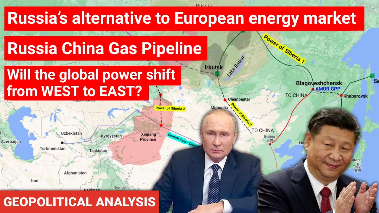 Russia's alternative to European Energy Market | Russia China Gas Pipeline