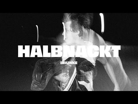 BRUNKE - Halbnackt [Lyric Visualizer]