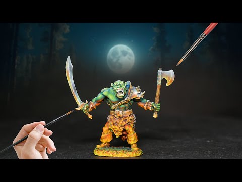 Giving Story to Miniature Through Paint - Like This Vampire Orc