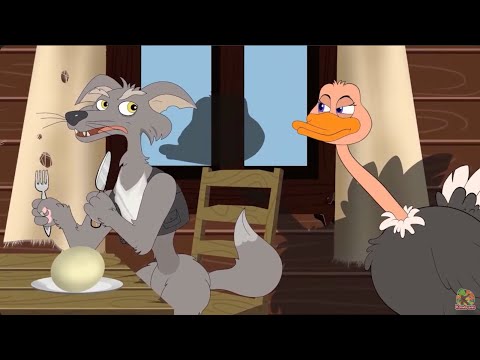 Quando O Lobo Estava Prestes a Comer Seu Ovo...🍳🍴😂 | Contos & Histórias | KONDOSAN