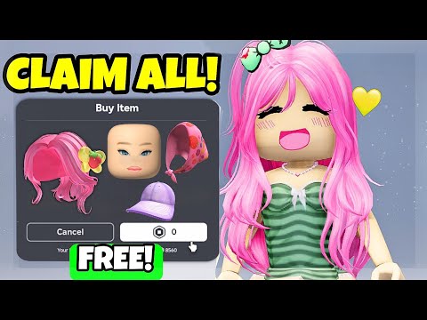 CLAIM FREE HAIR & ITEMS NOW!! ROBLOX