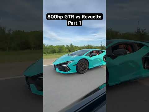 Nissan GTR vs Lamborghini Revuelto