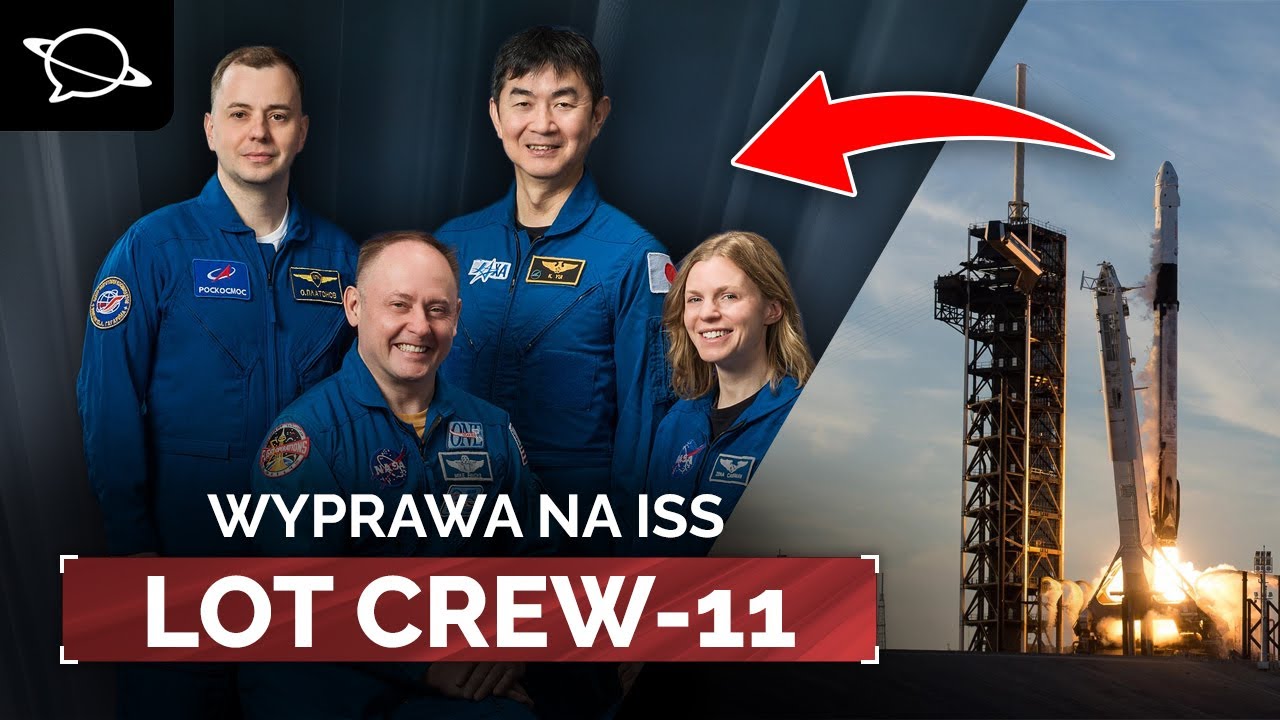 🔴 Startuje załogowa misja na Międzynarodową Stację Kosmiczną! (2. próba) | Crew-11