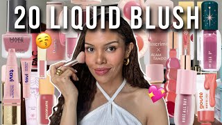 GUA COBA 20 LIQUID BLUSH DARI BRAND LOKAL!! Yang mana yg terbaik?