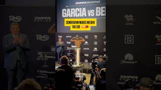 Conor Benn makes weight at 146 lbs for his fight against Ryan Garcia ⚖️🥊 #Boxing #GarciaBenn #Boxeo