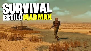 ESSE JOGO ME SURPREENDEU!! | SURVIVAL NO DESERTO ESTILO "MAD MAX" com MUITO POTENCIAL!