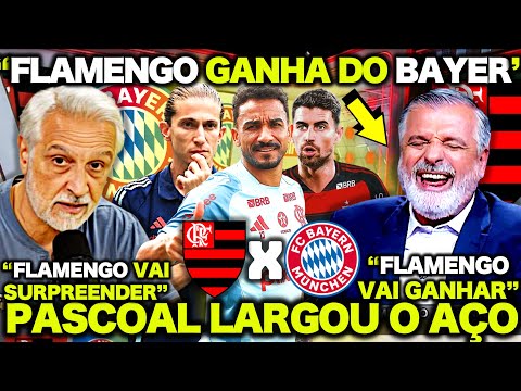 PASCOAL e SORMANI DERAM o PAPO sobre FLAMENGO X BAYERN DE MUNIQUE ! "O FLAMENGO GANHA do BAYERN"