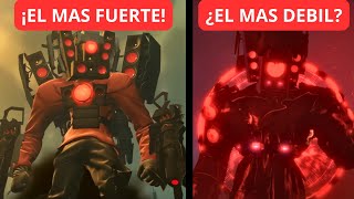 Los personajes más PODEROSOS de skibidi toilet