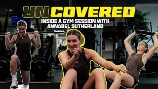 Uncovered: How Aussie cricketer Annabel Sutherland trains in the gym 🏋️‍♀️